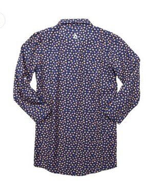 New! Blue Quail Yellow Rose Kids Casual Dress - Navy and Yellow Sz 2T